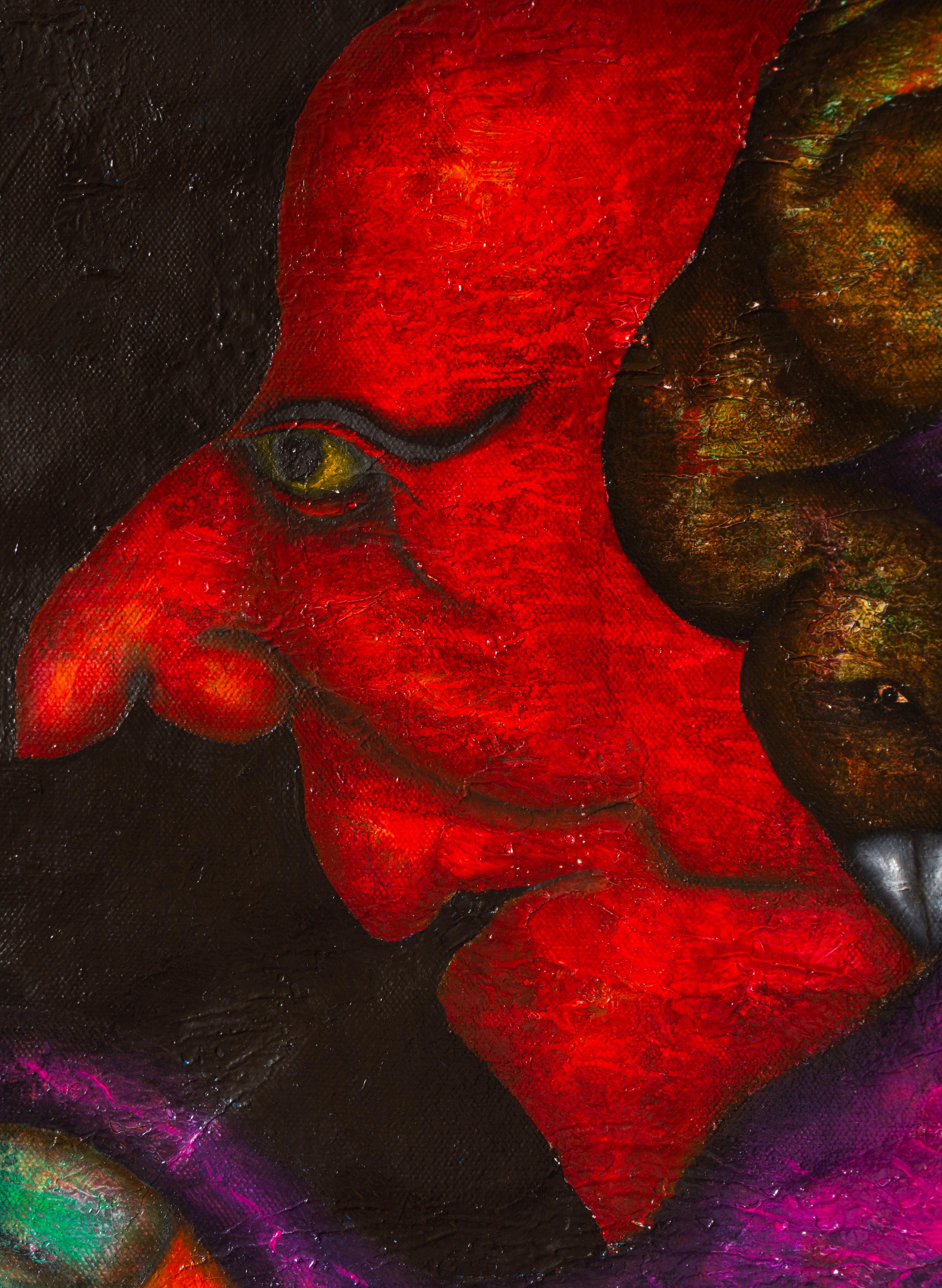Figurative Painting Oil on Canvas. 