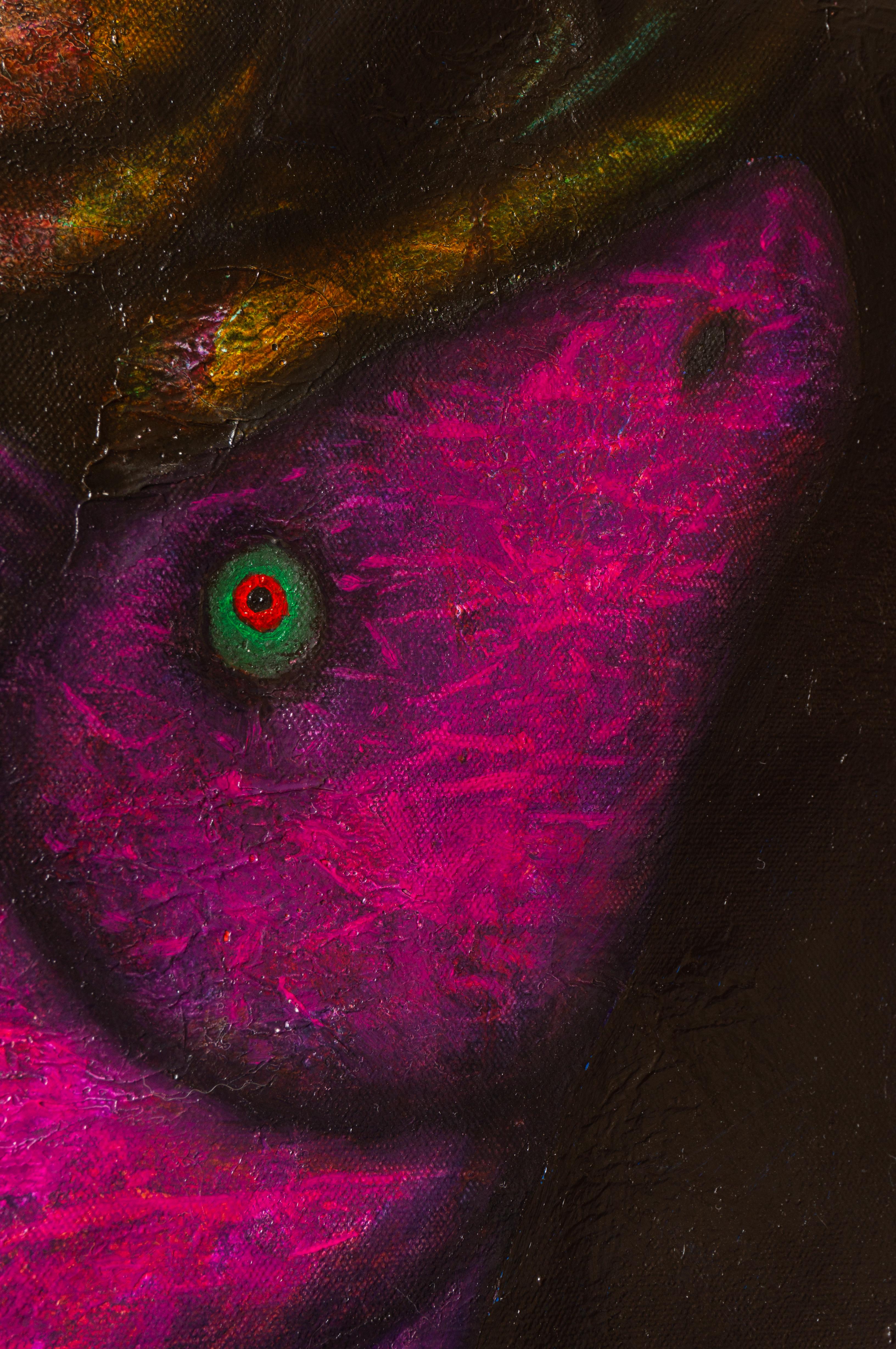 Figurative Painting Oil on Canvas. 