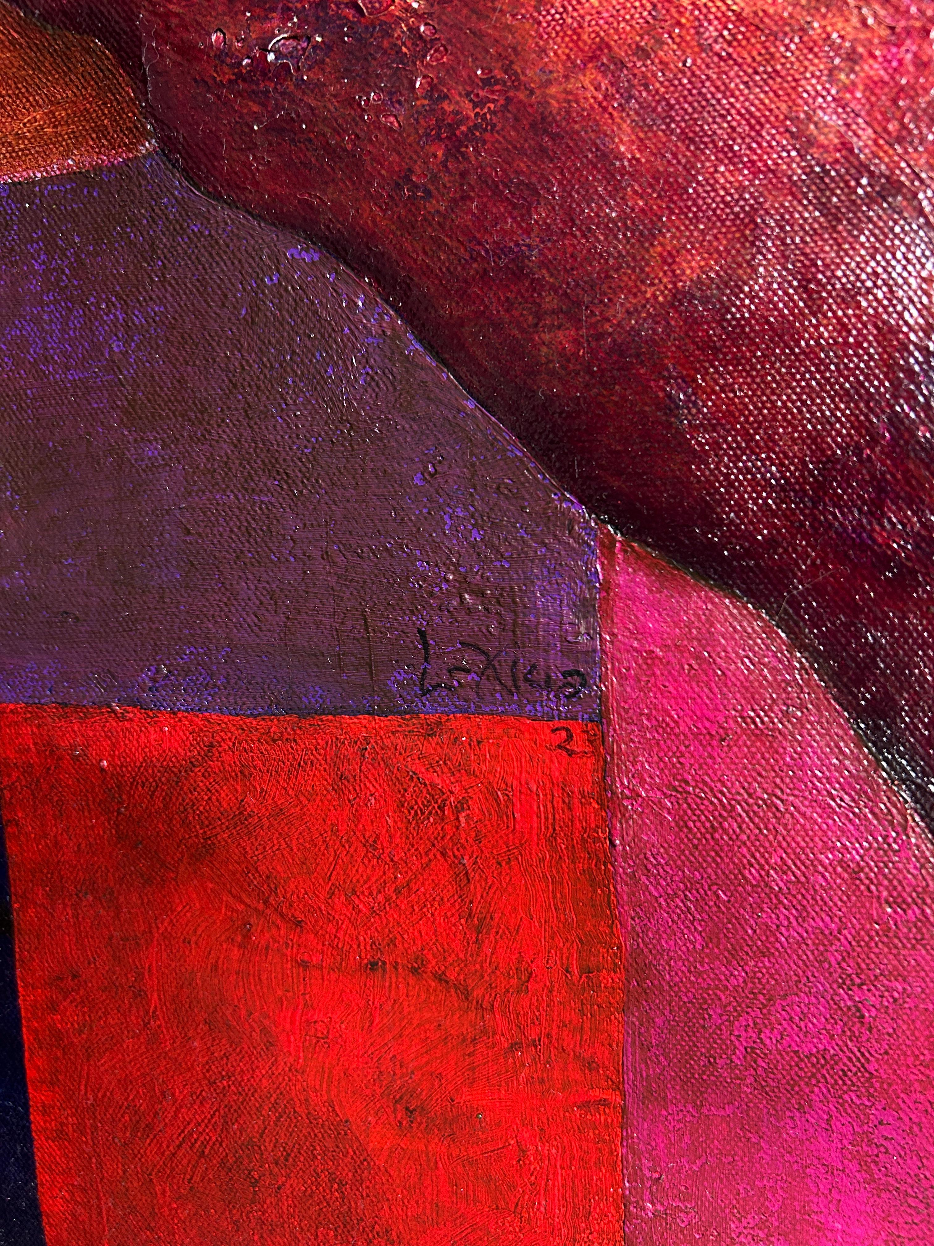 Pintura al Óleo Lienzo Sobre Lienzo. 