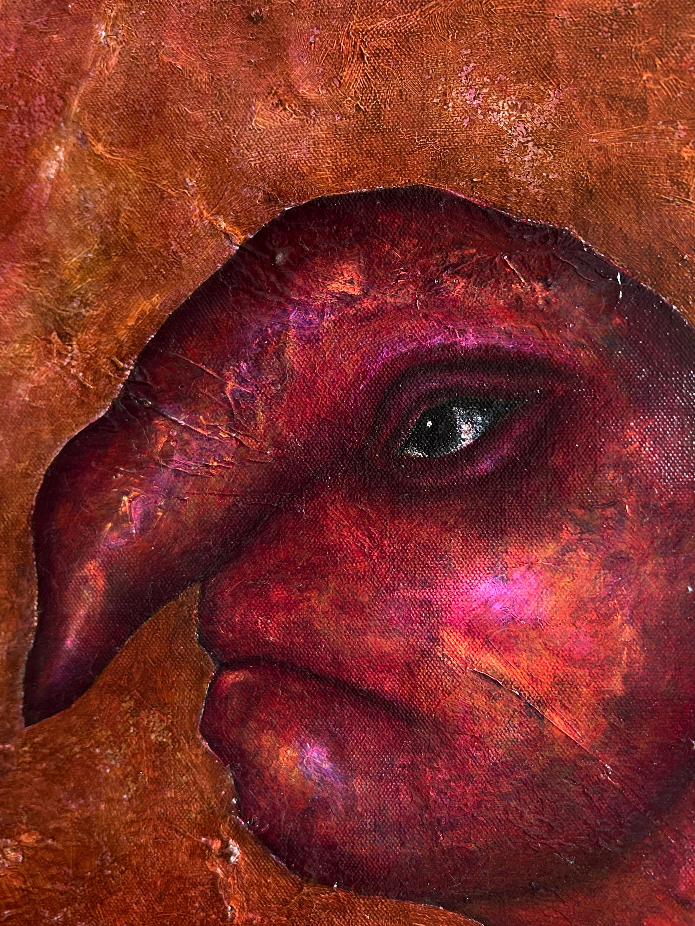Pintura al Óleo Lienzo Sobre Lienzo. 