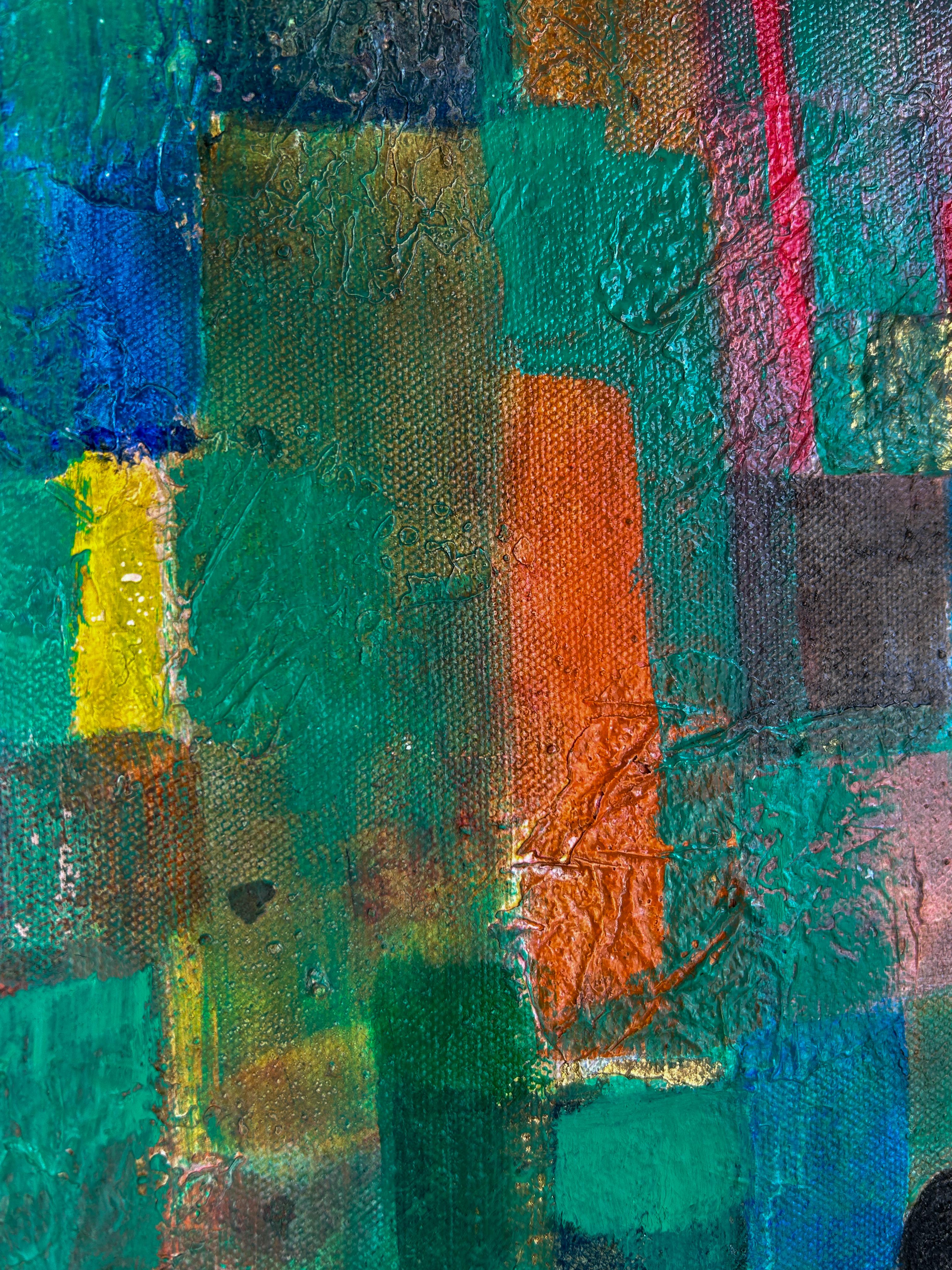 Pittura a olio su tela. Un cane dimenticato su Greene & Greene. in vendita 6