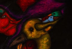 Zurück zu Das verlorene Ölgemälde auf Leinwand, Figurative Tierkunst