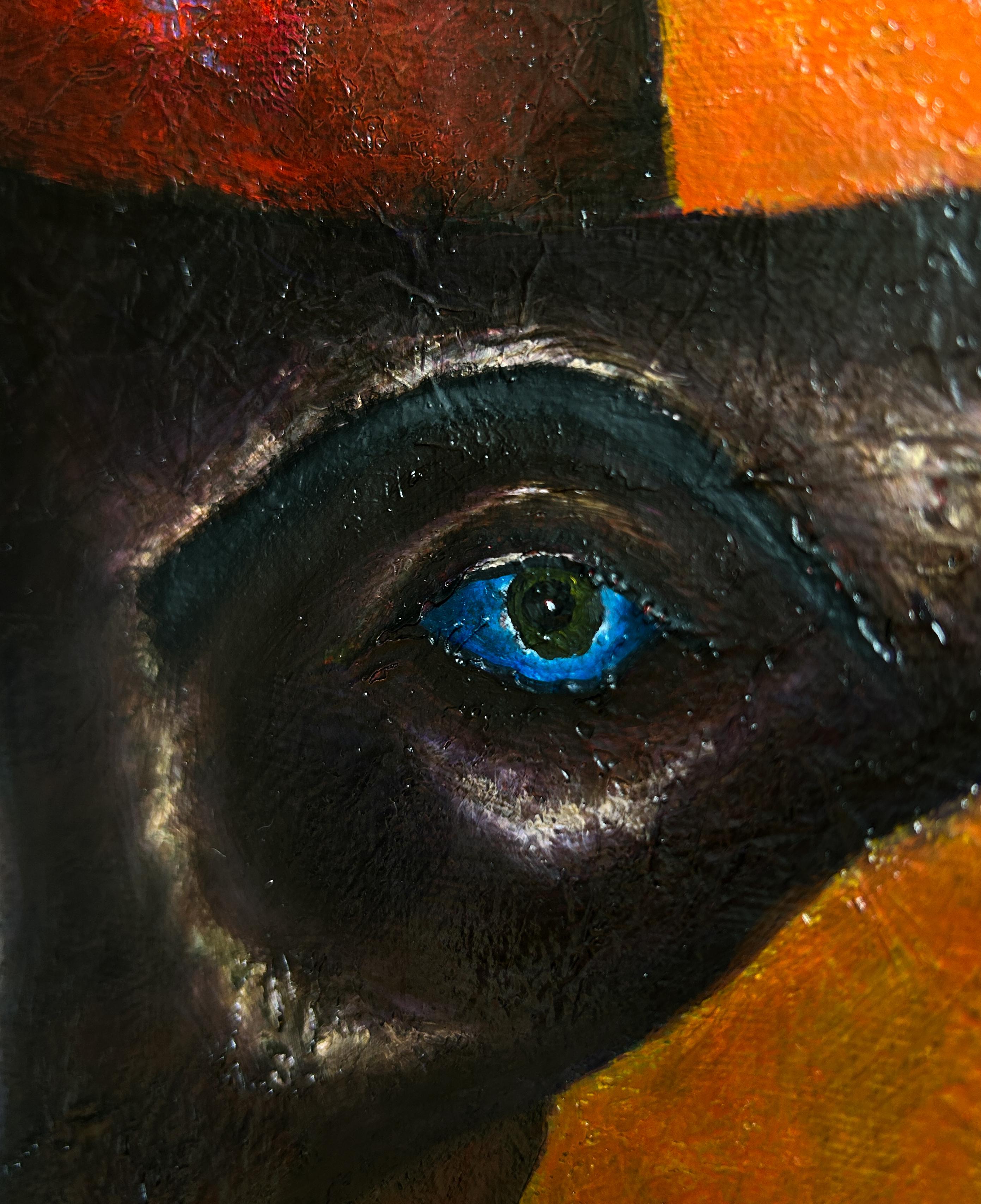 Lo splendore dimenticato. (Pittura ad olio su tela figurativa e surreale) 5