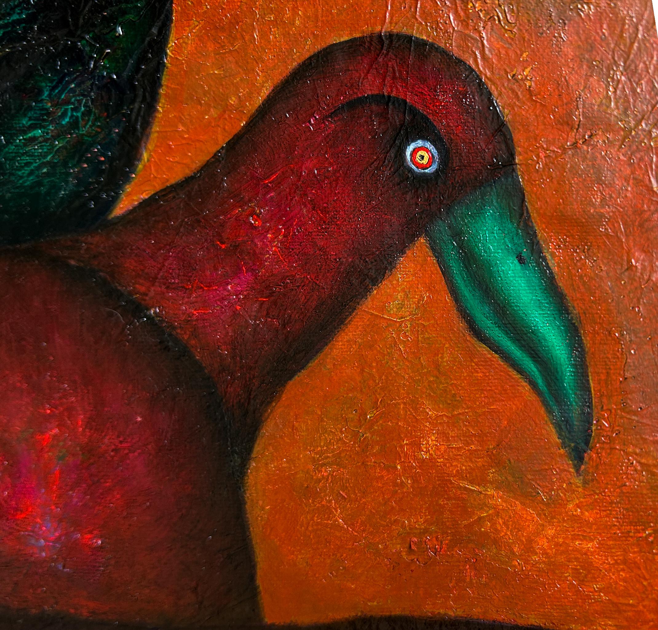 Lo splendore dimenticato. (Pittura ad olio su tela figurativa e surreale) 1