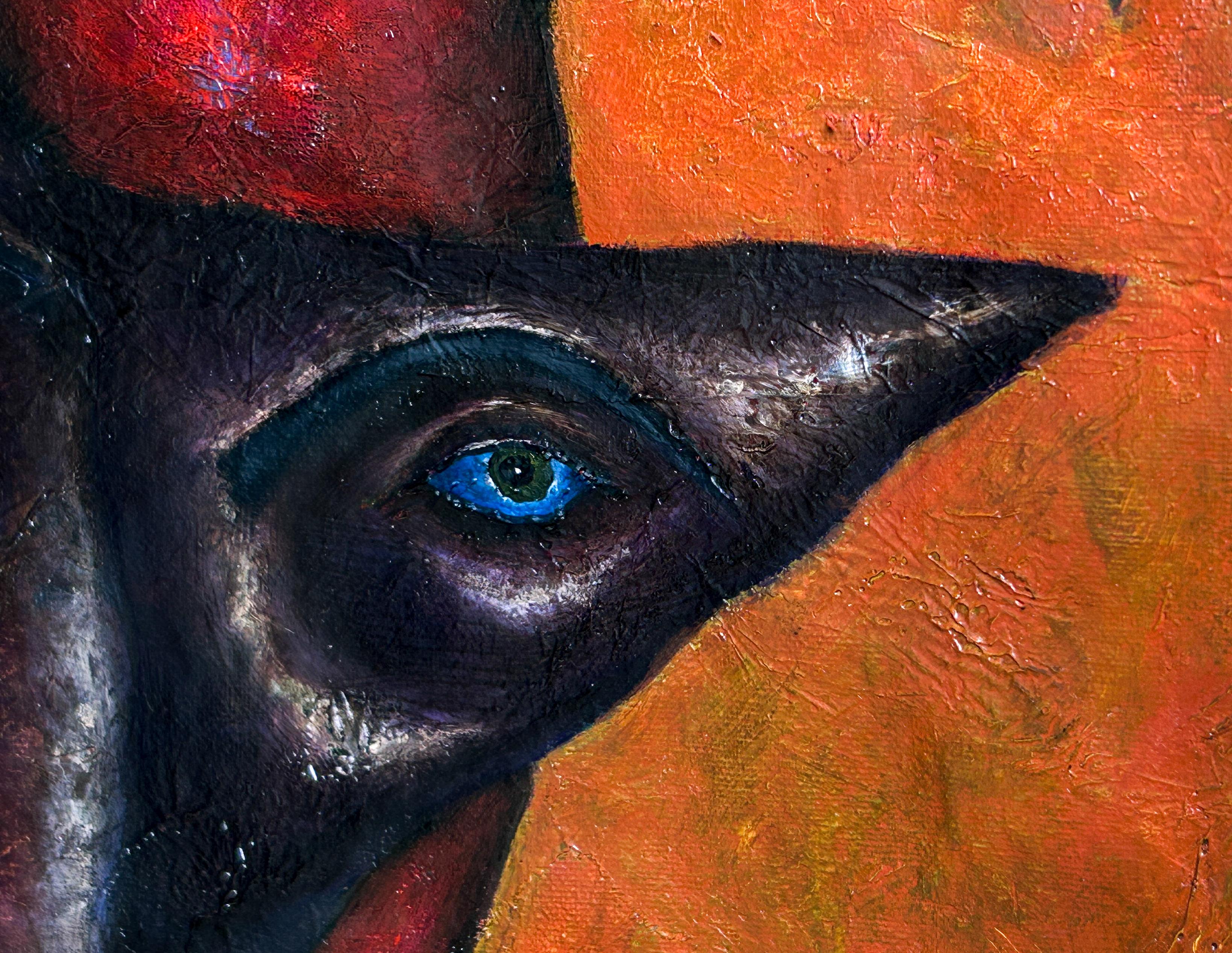 Lo splendore dimenticato. (Pittura ad olio su tela figurativa e surreale) 4