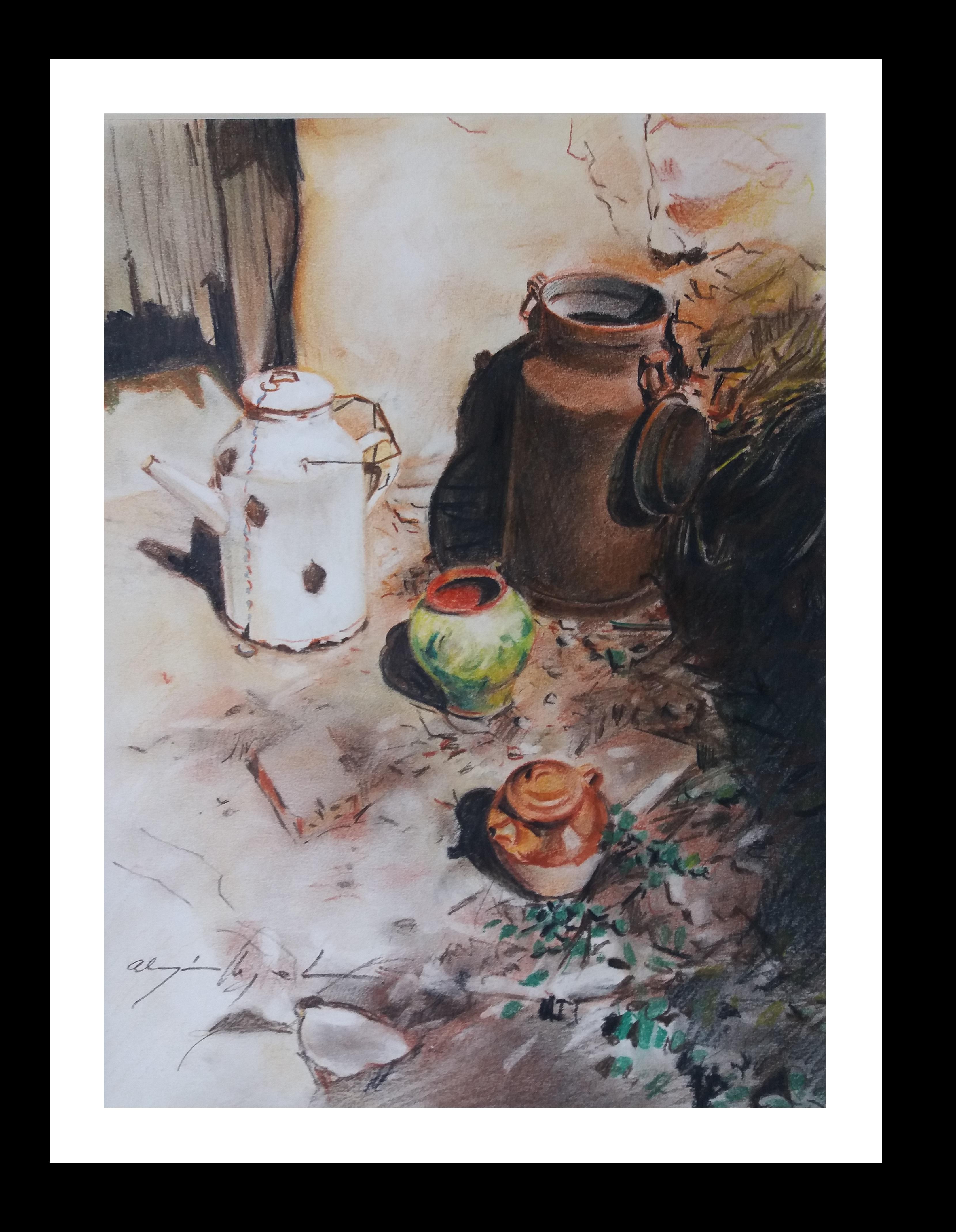 Almazan  Realistic Still Life Acrylic Painting