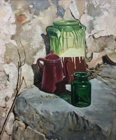 Almazan  Realistic Still-Life Acrylic Painting