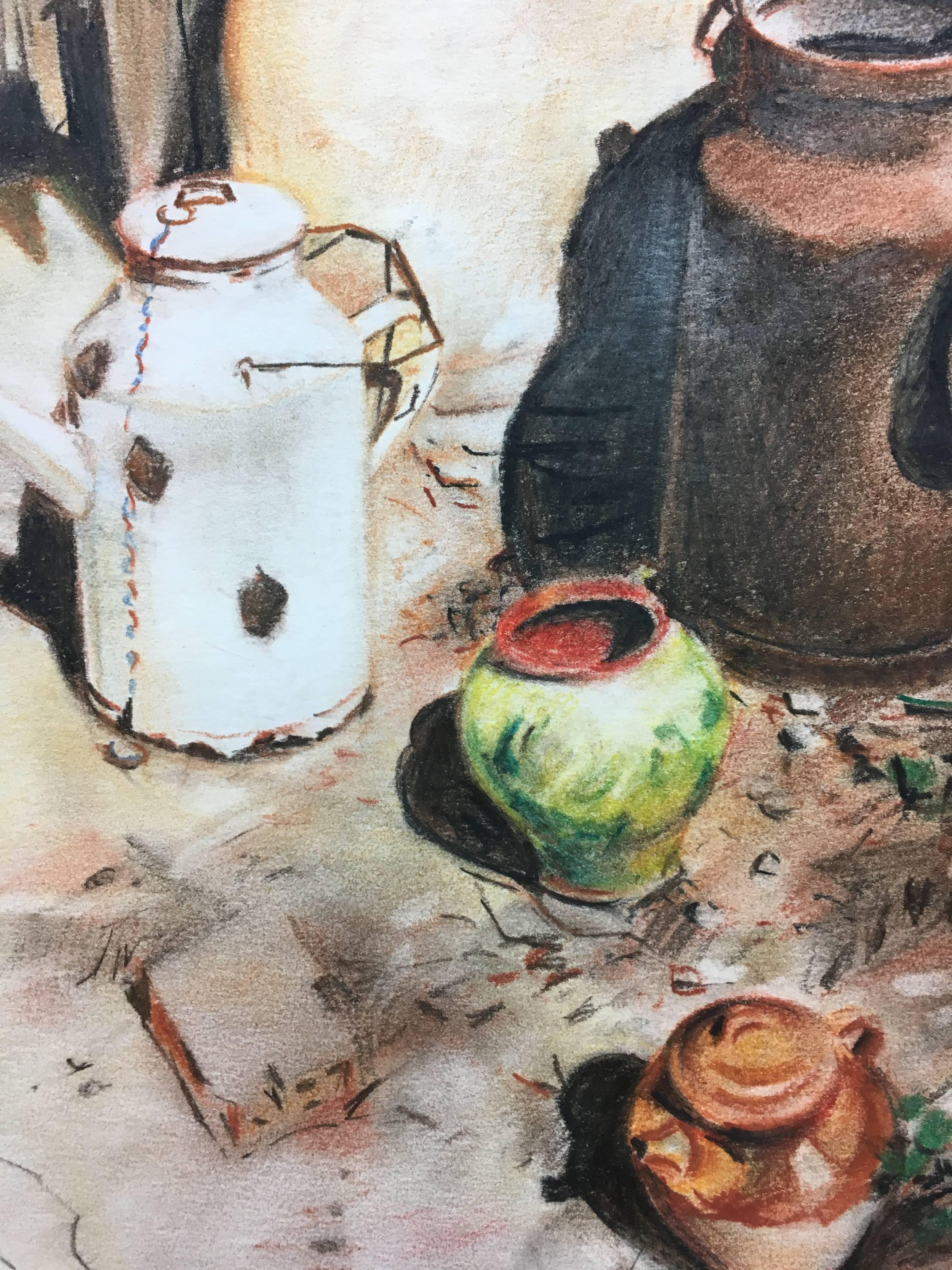 Almazán  Naturaleza muerta realista Pintura acrílica - Painting Contemporáneo de Luis Almazan Miquel