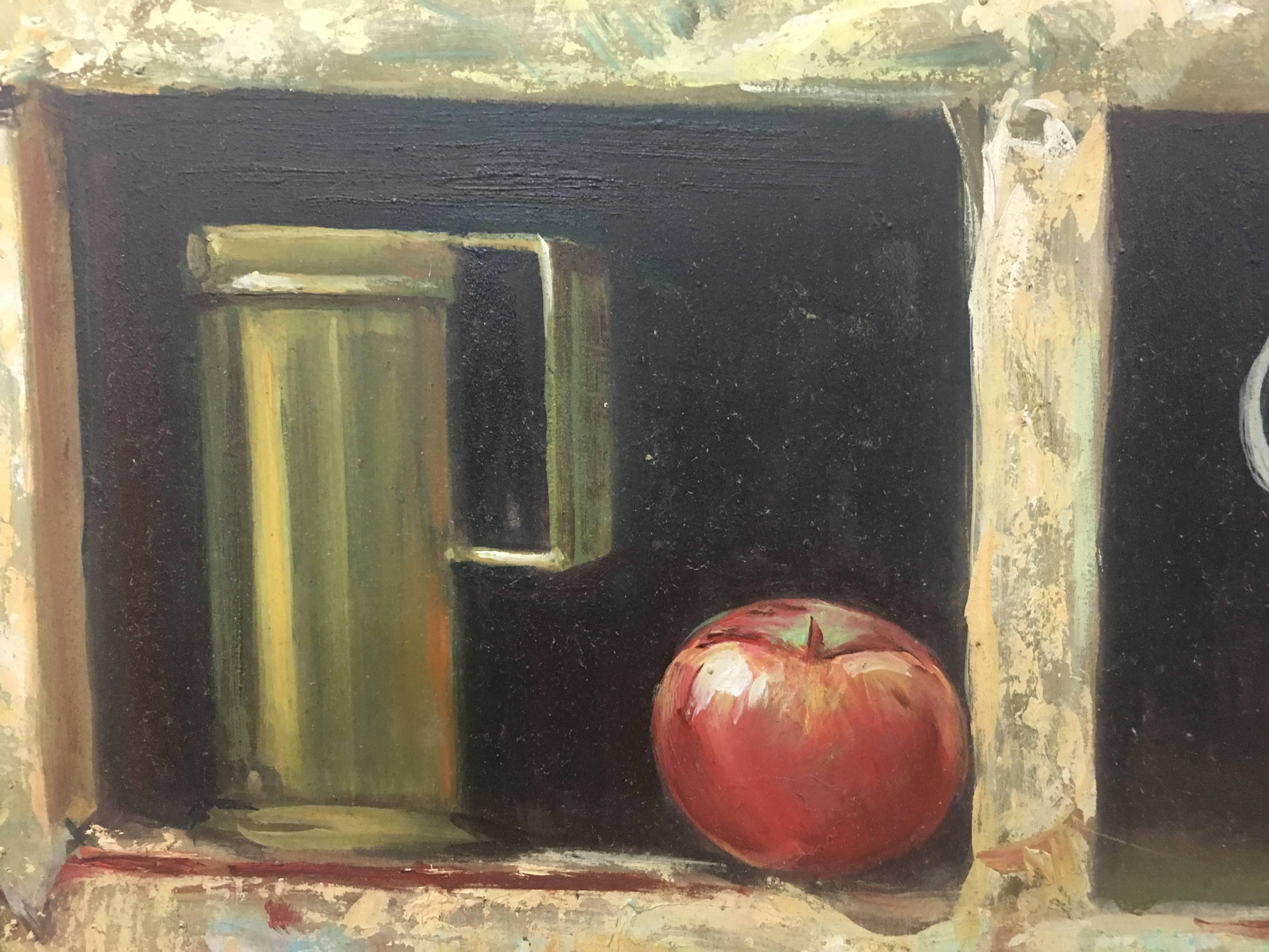 Almazán  Naturaleza Muerta Pintura Acrílica en venta 1