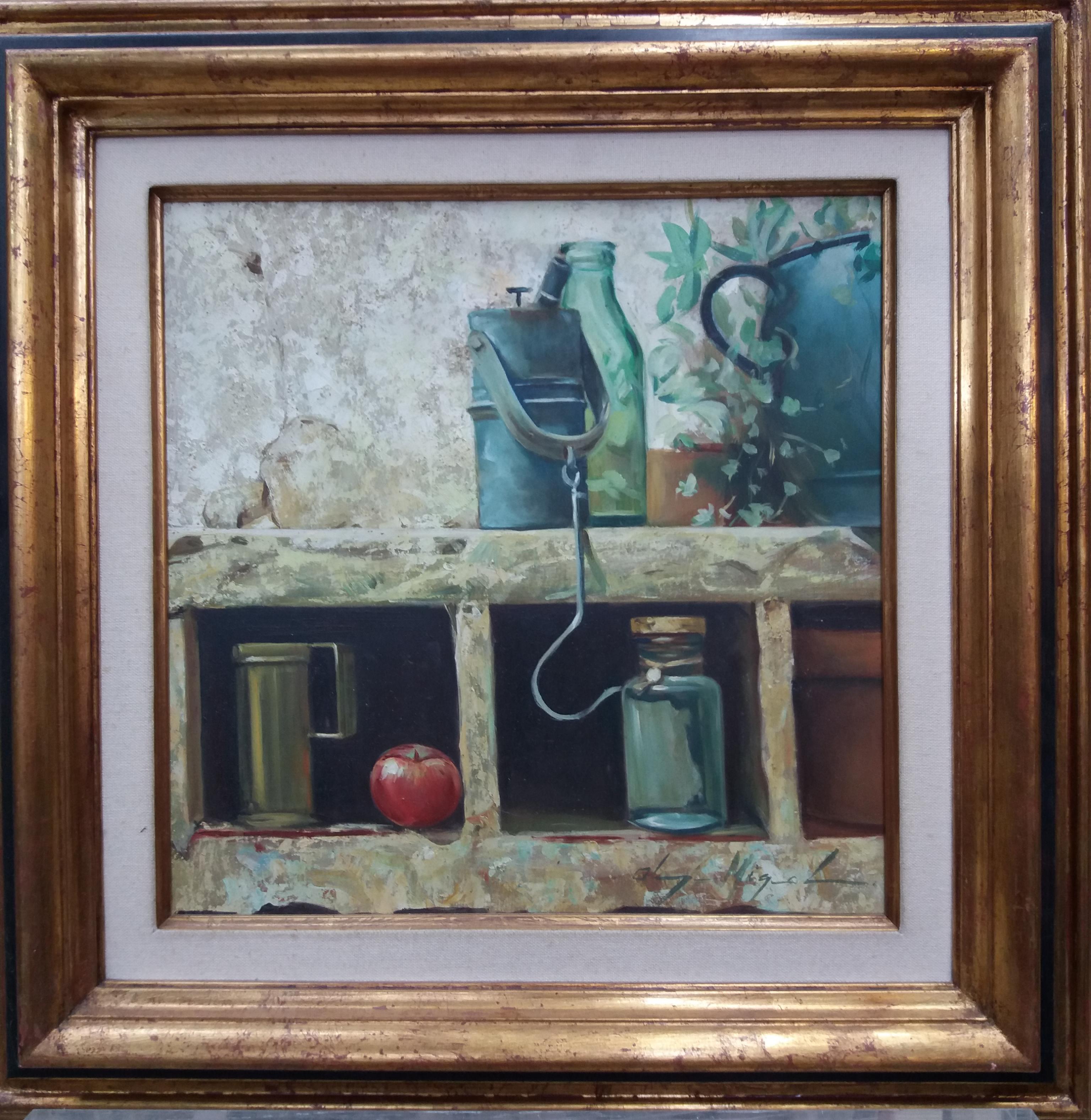 Still-Life Painting de Luis Almazan Miquel - Almazán  Naturaleza Muerta Pintura Acrílica