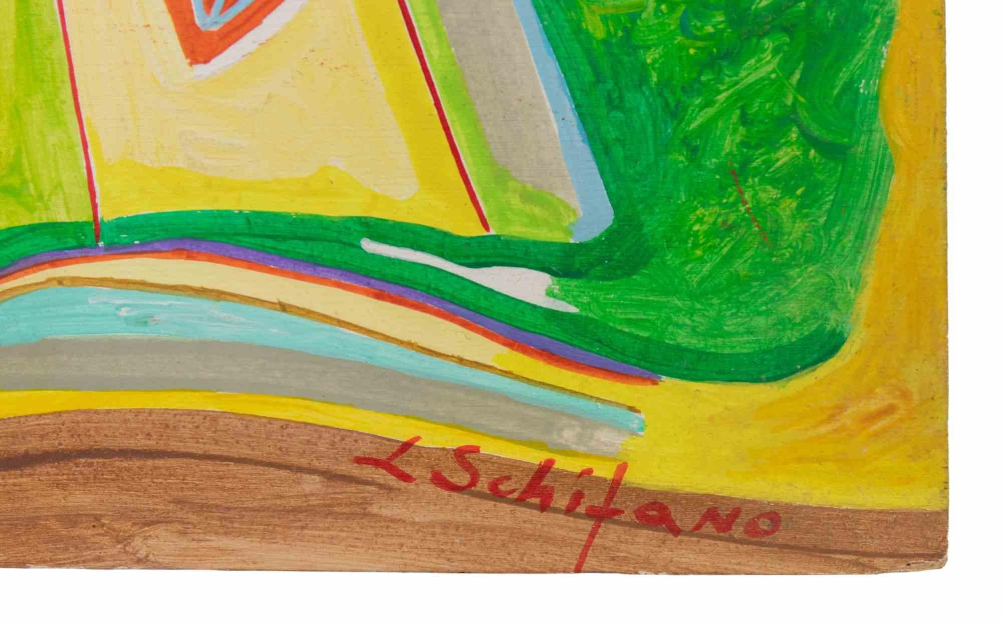 Cultivated Fields - Painting by Luis Burgos - 2000s For Sale 2