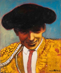 Matador - Painting by Luis Burgos - 2000s