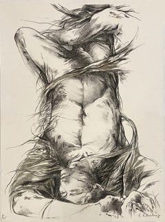 Vintage Unititled male nude limited edition print
