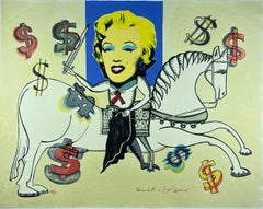 Grabado artístico original de edición limitada firmado en Cuba sobre lienzo 27x19 pulg.