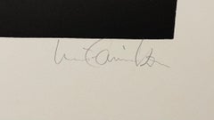 Luis Camnitzer, gravure sur bois latino-américaine judaïque conceptuelle d'art chassique moderne