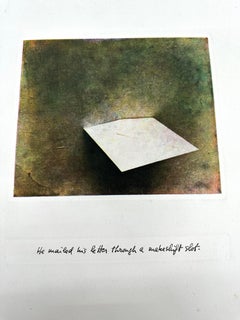 Sérigraphie originale signée à la main par le maître uruguais Luis Camnitzer, 1983