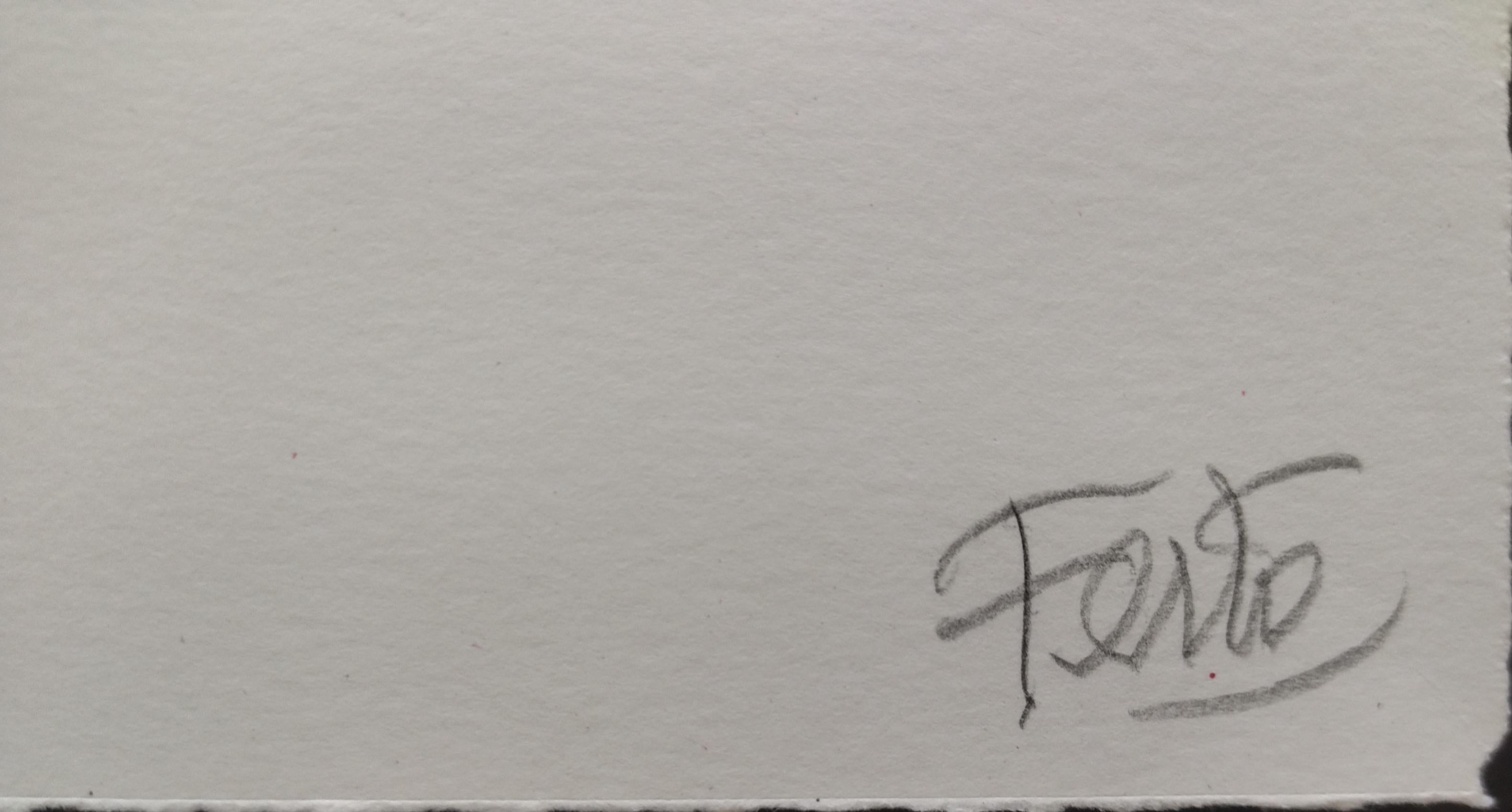 Luis Feito
dipinto rosso incisione originale edizione limitata. incorniciato
In questa incisione espressionista astratta, la tavolozza di Luis Feito è stata semplificata a nero, rosso e viola. Le dinamiche pennellate rosse ricordano l'arte