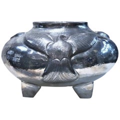 Used Luis Felipe Perez, 999° Silver Centerpiece Bowl, 20th Century