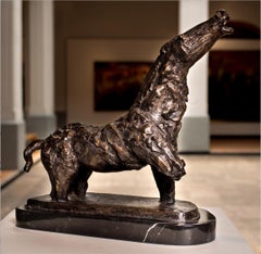 "Horse" - Bronze sculpture.