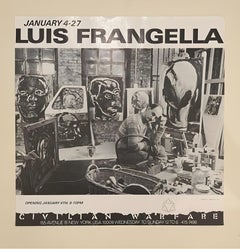 Luis Frangella, Civilian Warfare, Exhibition Poster