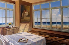 Morning View original Sea Landscape painting