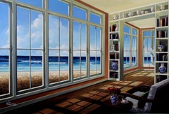 Windows to the sky   original Sea Landscape painting