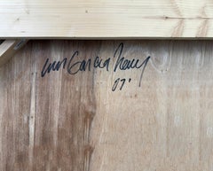 Untitled (huge original painting on wood panel)