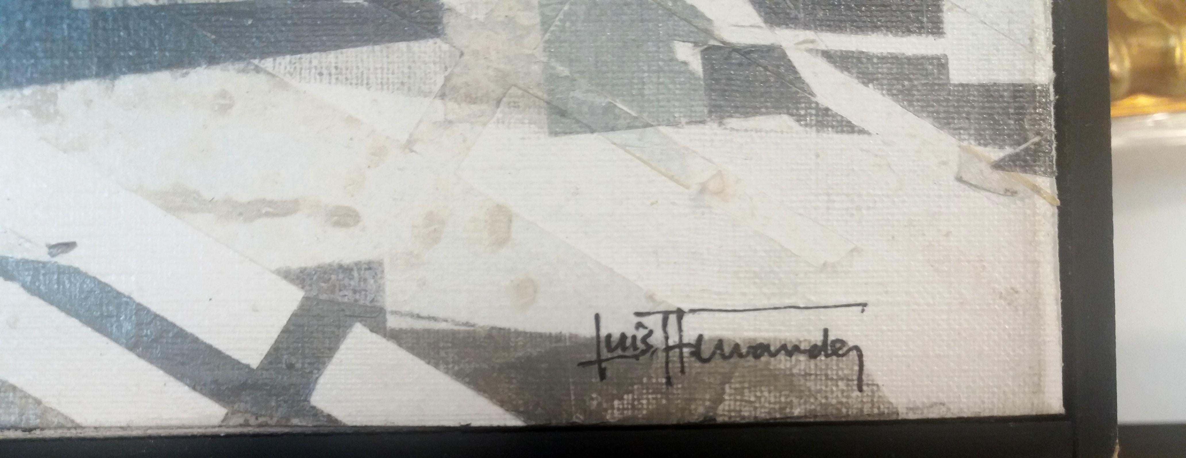 Urbania VII Acryl und Aquarell auf Leinwand geklebt.
vom Künstler signiert
auf der Rückseite steht 