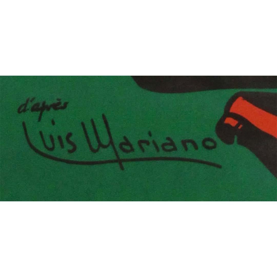 1977 original poster for La Belle de Cadix at the Théâtre Mogador - Luis Mariano For Sale 3