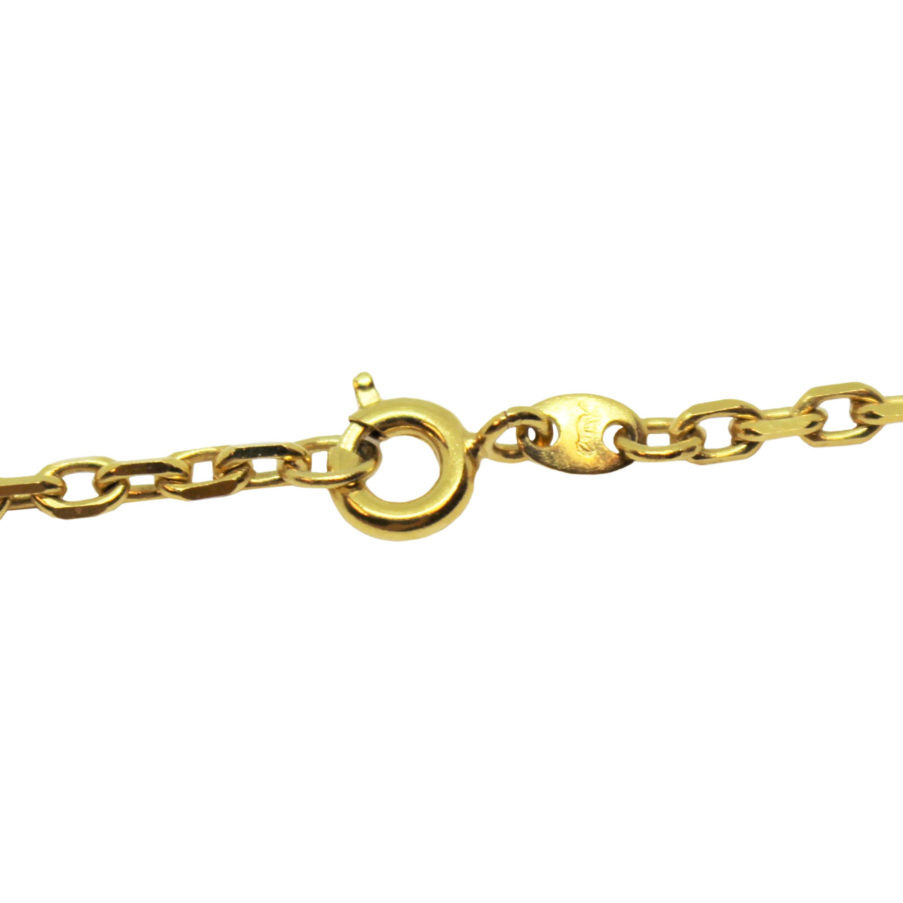 Luis Masriera Art Nouveau Gold and Enamel Necklace Brooch 1