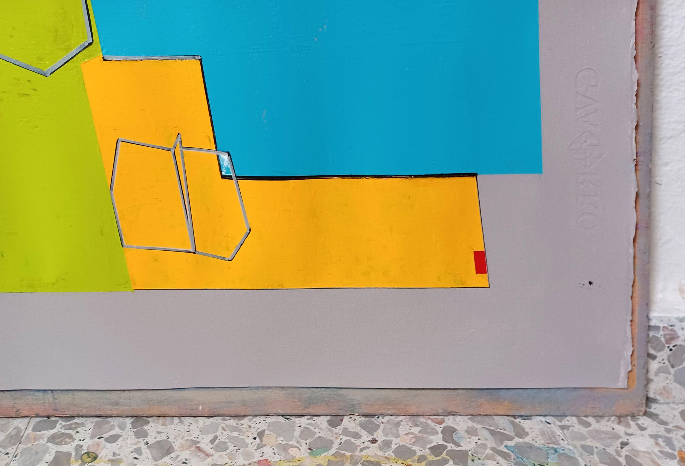 4052C, Malerei, Acryl auf Papier (Abstrakt), Painting, von Luis  Medina