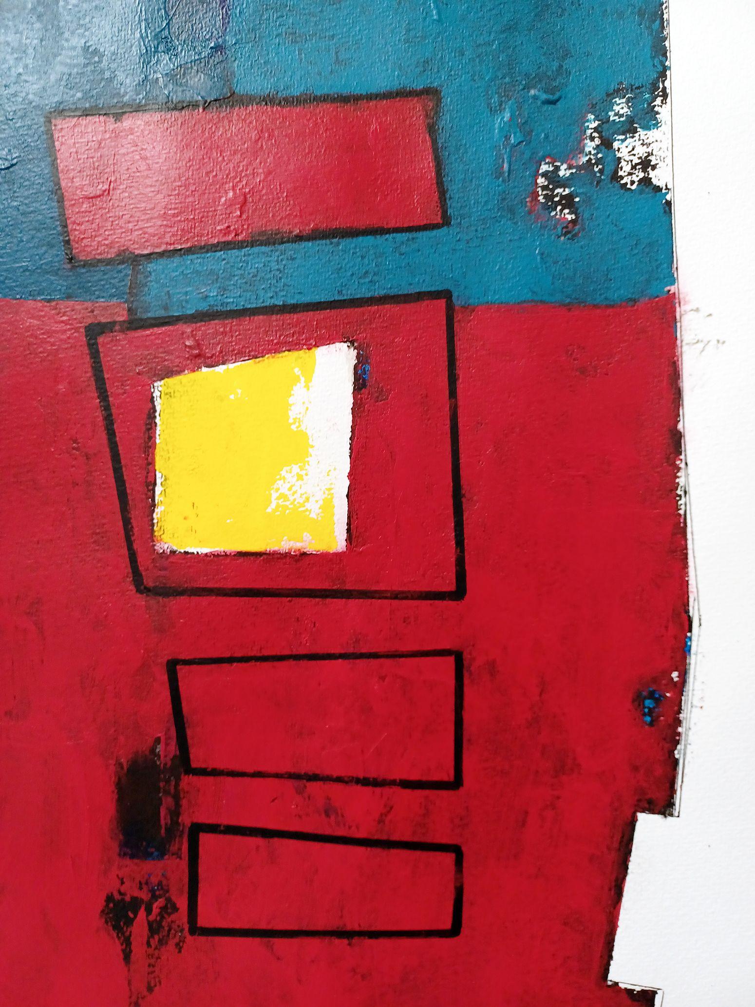 5735B, Malerei, Acryl auf Papier (Abstrakt), Painting, von Luis  Medina