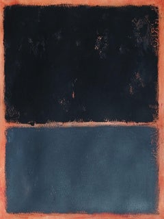 Negro y gris II, Pintura, Acrílico sobre papel