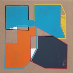 Confluent spaces 3, Painting, Acrylic on Canvas