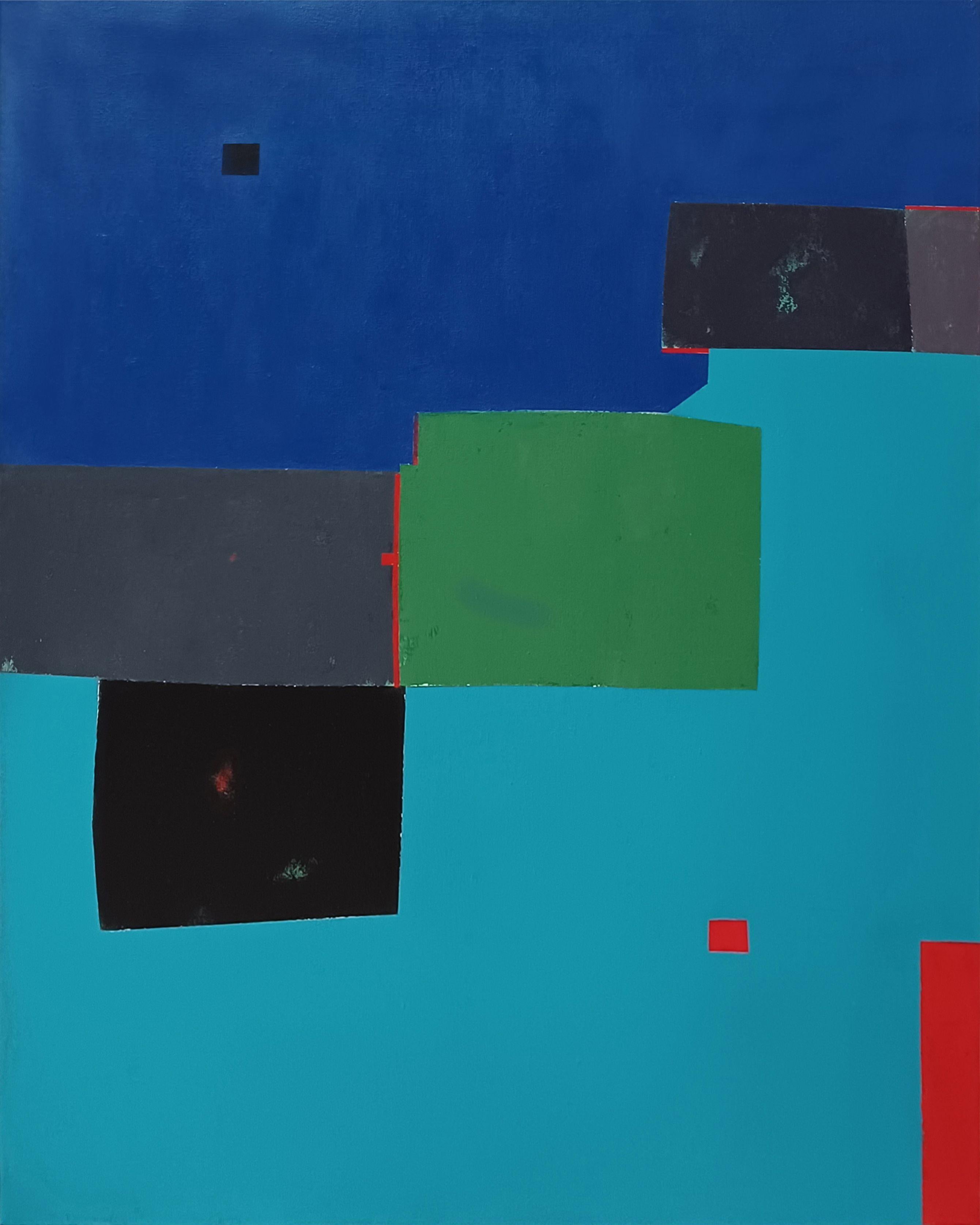 Deep sea III, Painting, Acrylic on Canvas