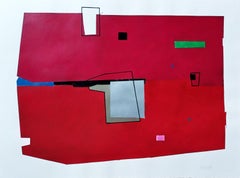E 2c, Gemälde, Acryl auf Papier