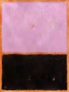 Light pink and black, Painting, Acrylic on Paper