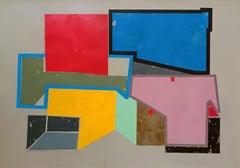 M 5c, Malerei, Acryl auf Papier