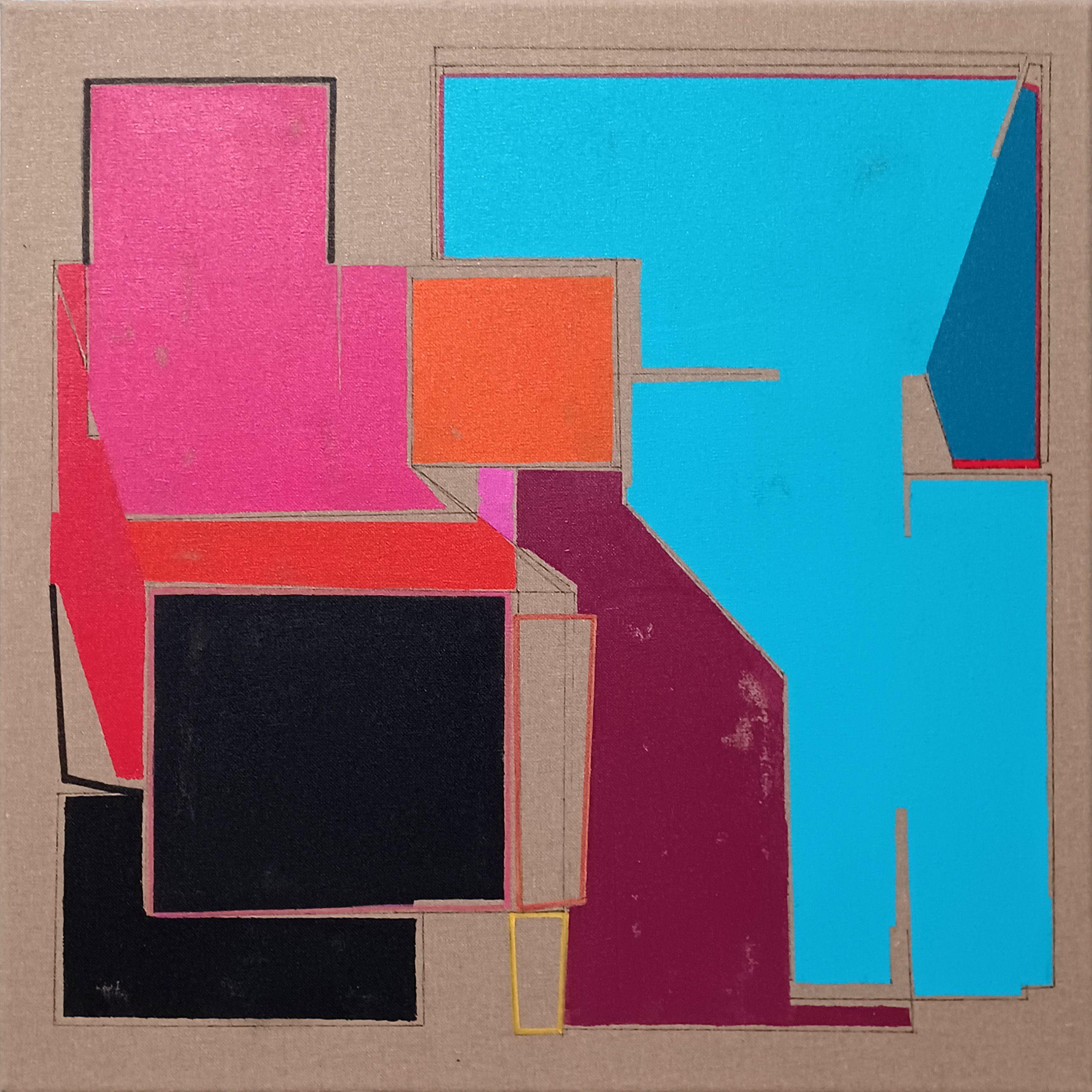 Abstract Painting di Luis  Medina - NG 36, Pittura, Acrilico su tela
