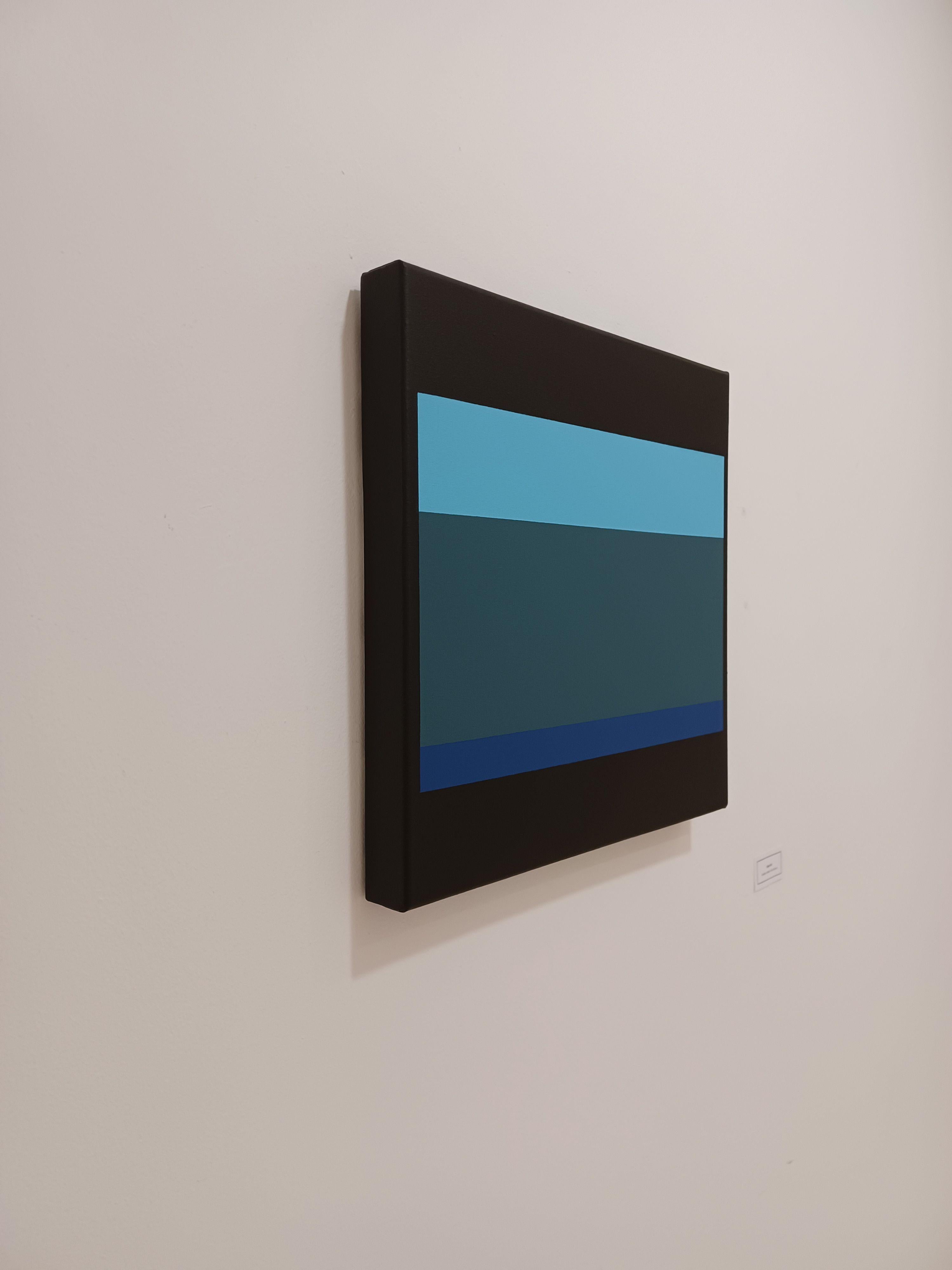 Sight N3, Painting, Acrylic on Canvas - Black Abstract Painting by Luis  Medina