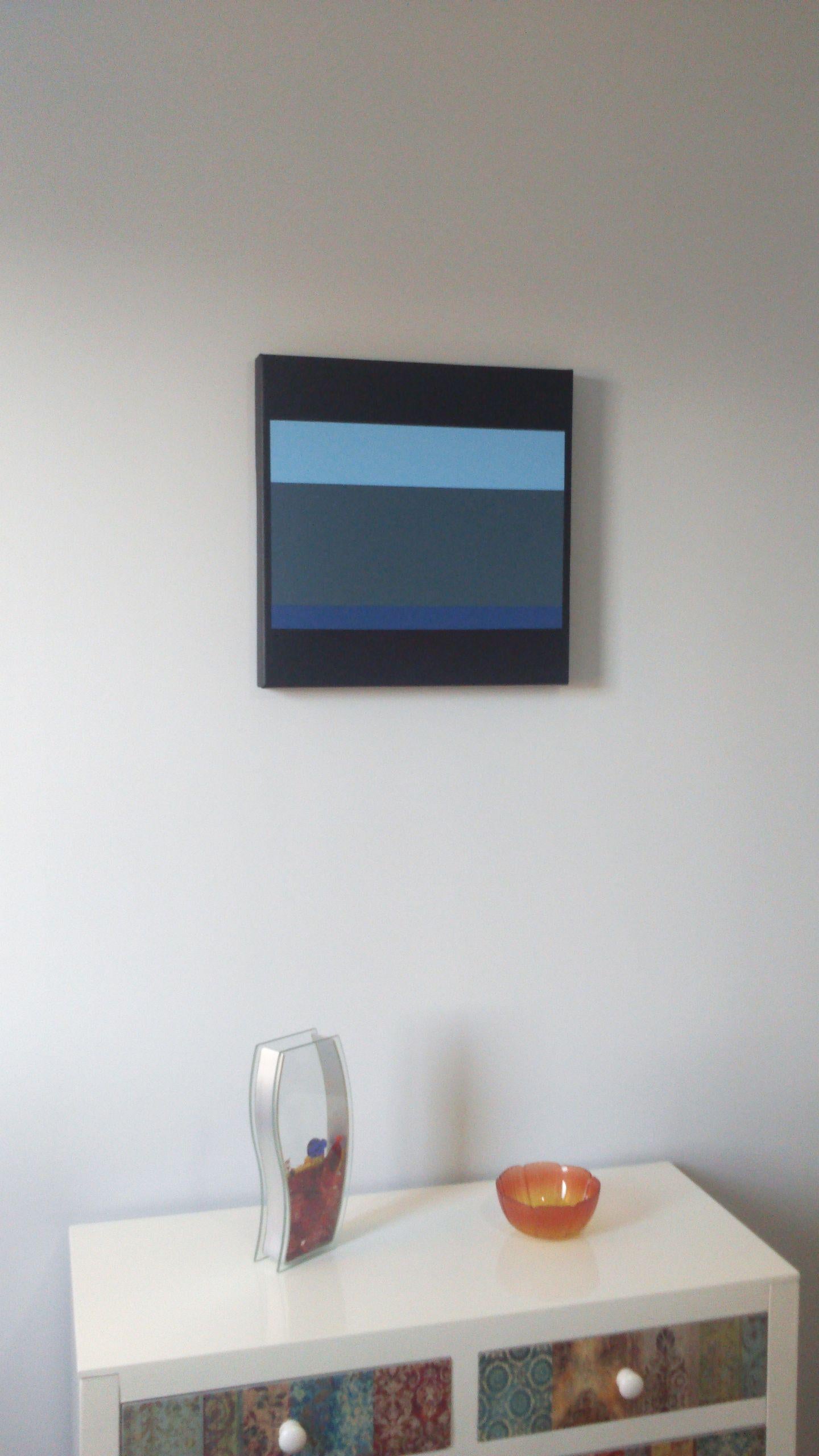 (acrylic on canvas 40x40x4 cm)    Ready to hang.  No framing required :: Painting :: Abstract :: This piece comes with an official certificate of authenticity signed by the artist :: Ready to Hang: Yes :: Signed: Yes :: Signature Location: on the
