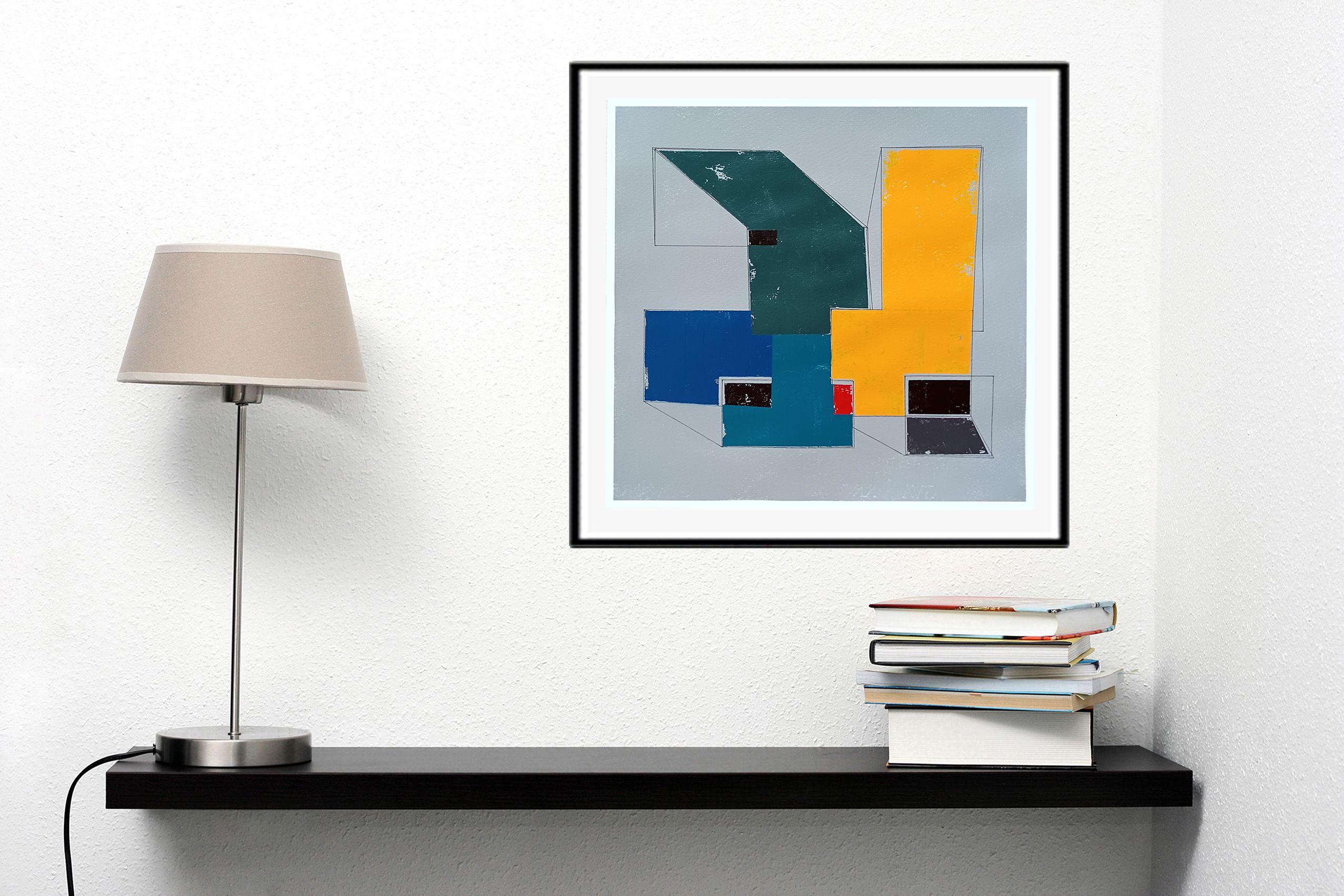 A Space 20e, Malerei, Acryl auf Papier (Abstrakt), Painting, von Luis  Medina