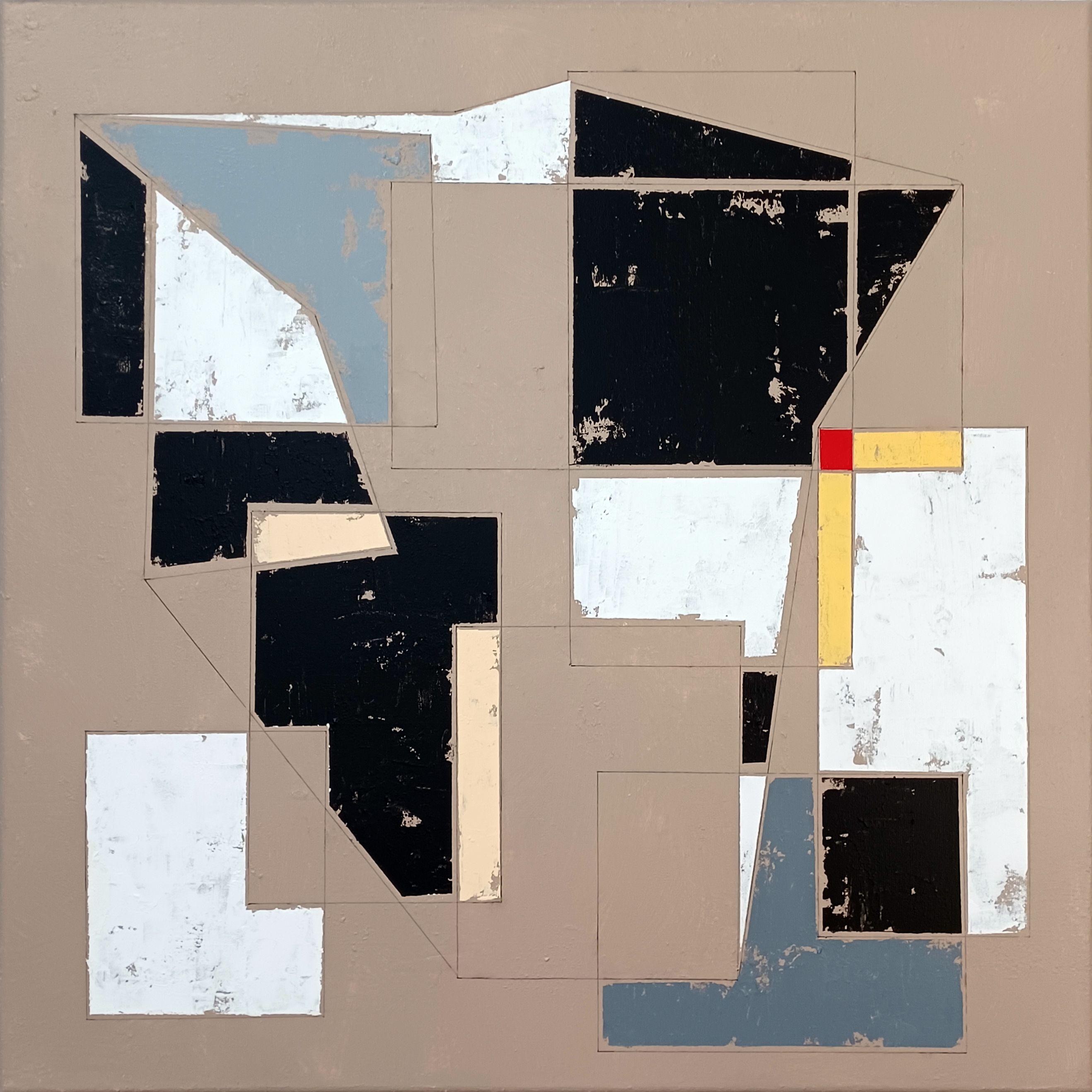 Space 29, Gemälde, Acryl auf Leinwand