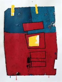 5735B, Gemälde, Acryl auf Papier