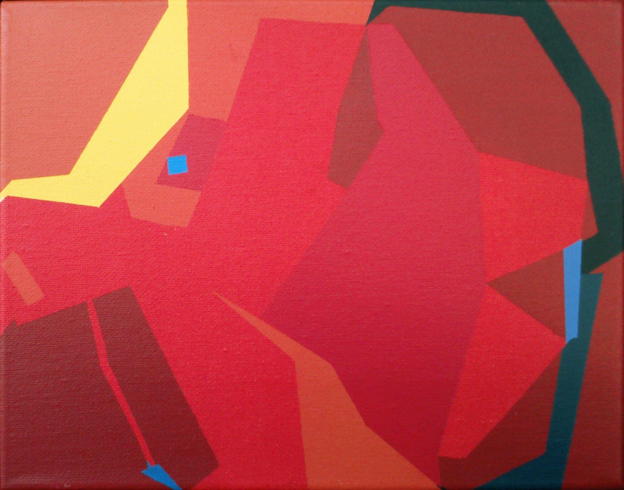 Luis Medina Abstract Painting - Pick1, Painting, Acrylic on Canvas