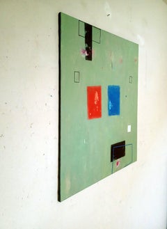 Frühlingsblitze, Gemälde, Acryl auf Leinwand