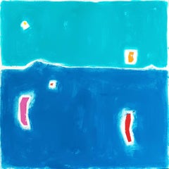 The sea II, Painting, Acrylic on Paper