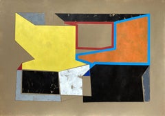 Xi B, Painting, Acrylic on Paper