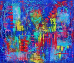 NOTTE A PARIGI, Pittura, Olio su tela