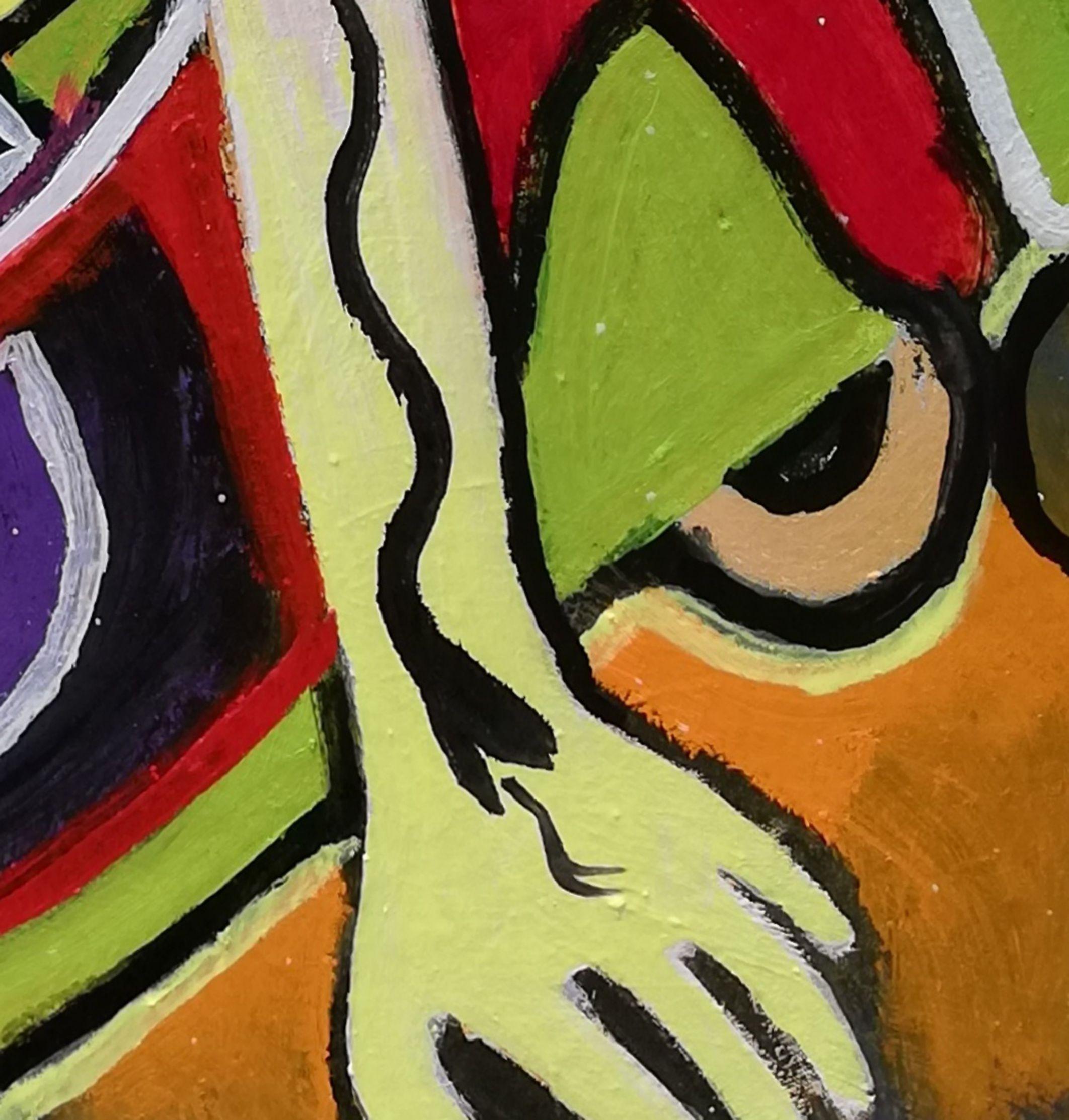 SKATER, Pittura, Olio su tela 1